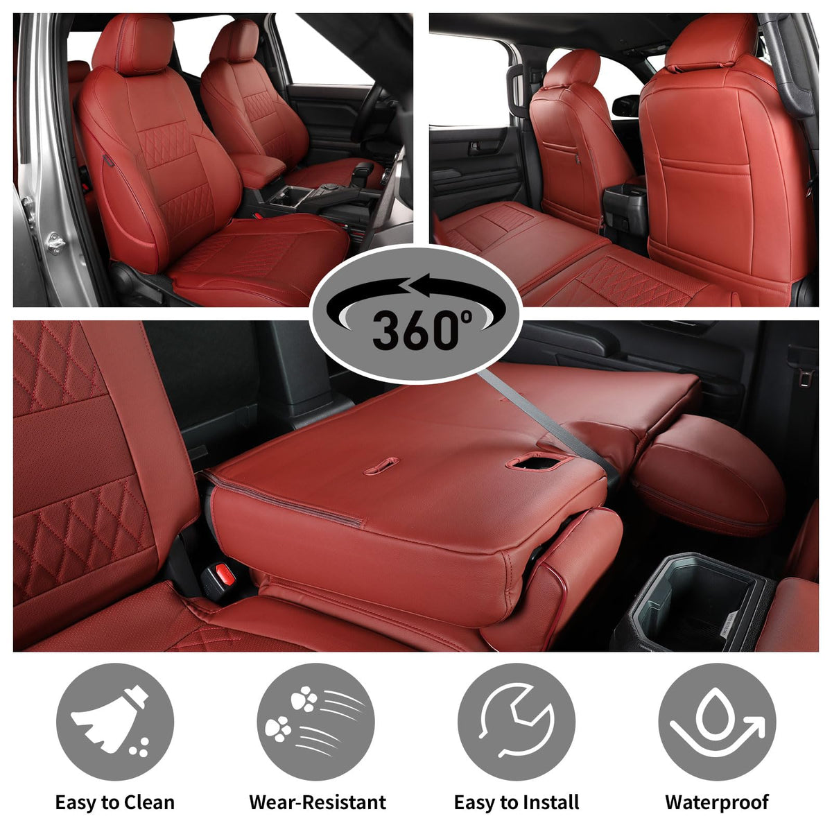 EKR lifestyle view of fitted seats and dashboard conveying premium cabin refresh