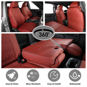 EKR lifestyle view of fitted seats and dashboard conveying premium cabin refresh