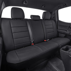 EKR headrest cover size comparison showing tailored fit and neat look
