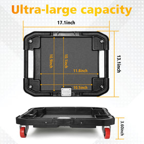 ELAFROS close-up of seven compartments showing organized storage benefits