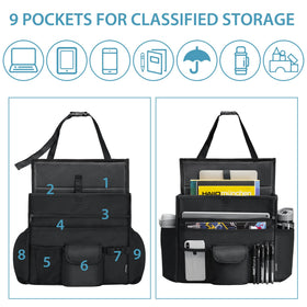 Elantrip close-up of pocket and zipper highlighting durability and security