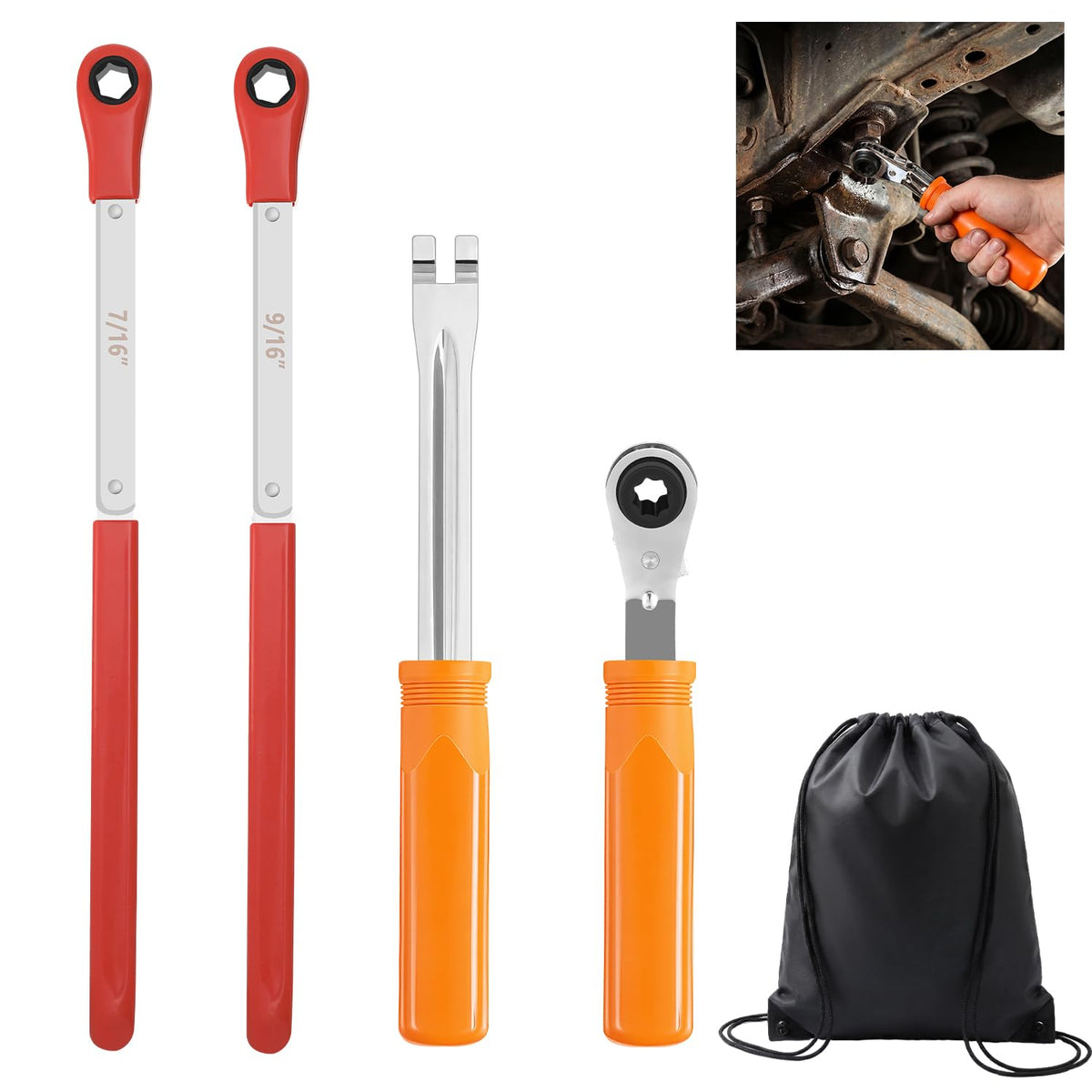 ElaraBerry front view of complete 4-piece kit showing organized tools and quick access