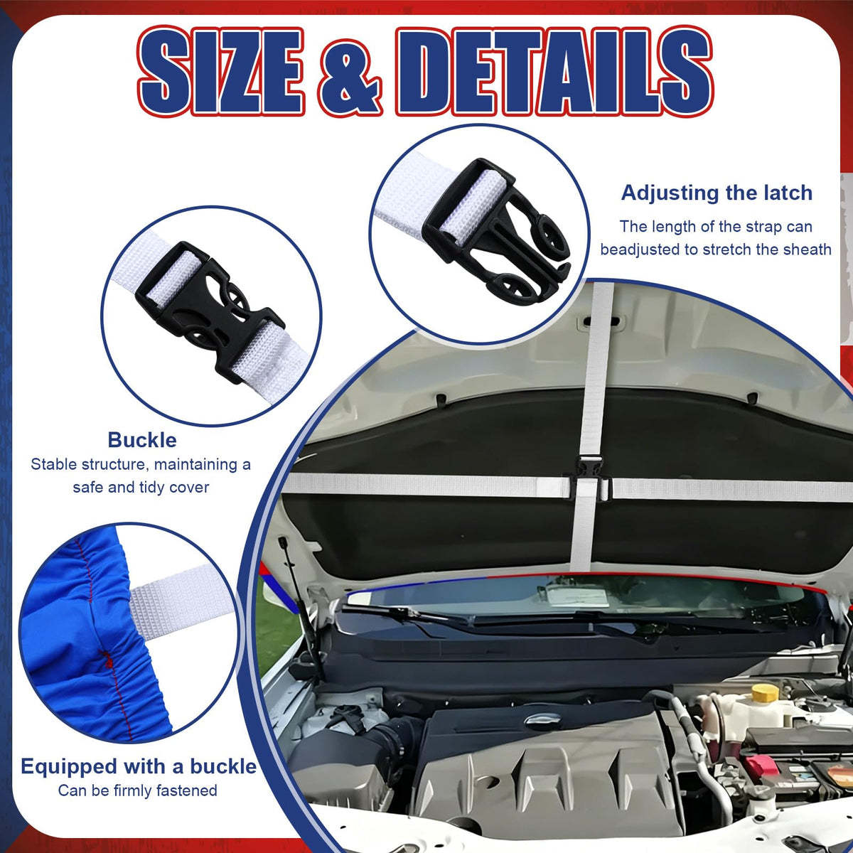 ElaraBerry hood cover on compact SUV illustrating fit and everyday protection