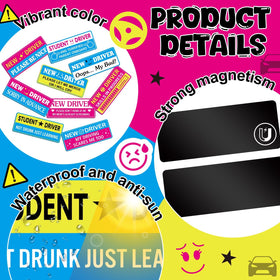 ElaraBerry magnet attached on car bumper demonstrating easy use