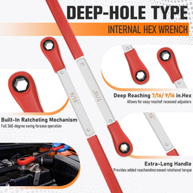 ElaraBerry tools used on truck axle illustrating faster, more controlled slack adjuster adjustments