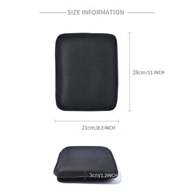 ELCYCO size comparison with ruler showing compact, portable convenience