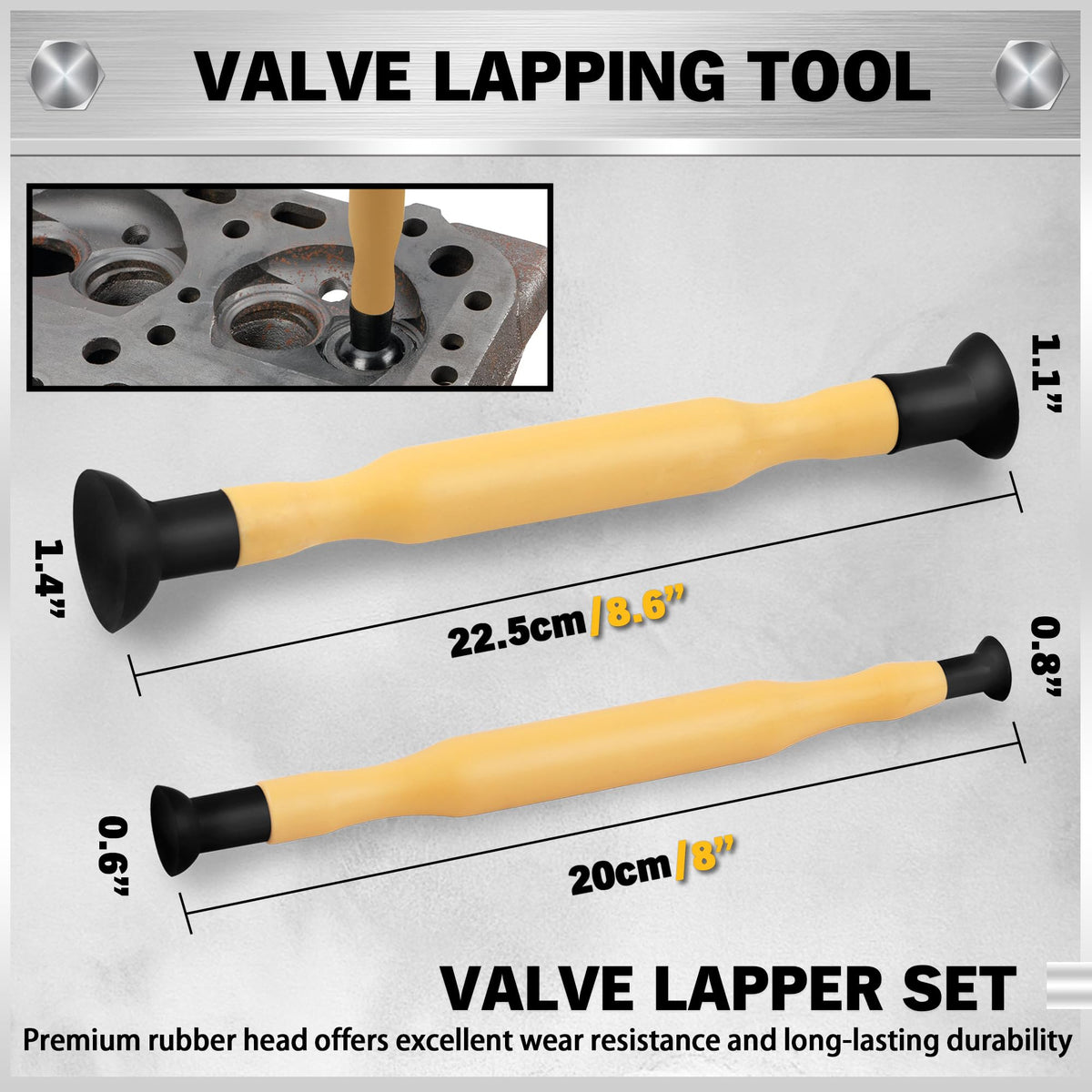 ELEAD 9" and 12" oil filter pliers held to show serrated teeth and reach