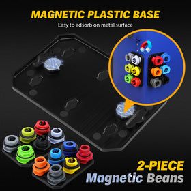ELEAD twelve color-coded adapters array for universal compatibility