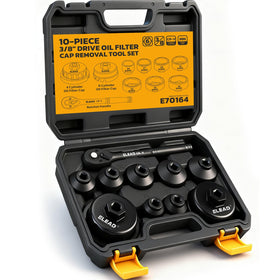 ELEAD front packaging showing complete oil filter socket set and kit benefits