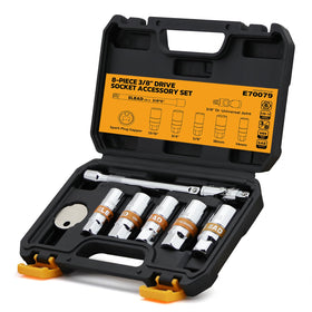 ELEAD front packaging showing full 8-piece socket kit and case for easy identification
