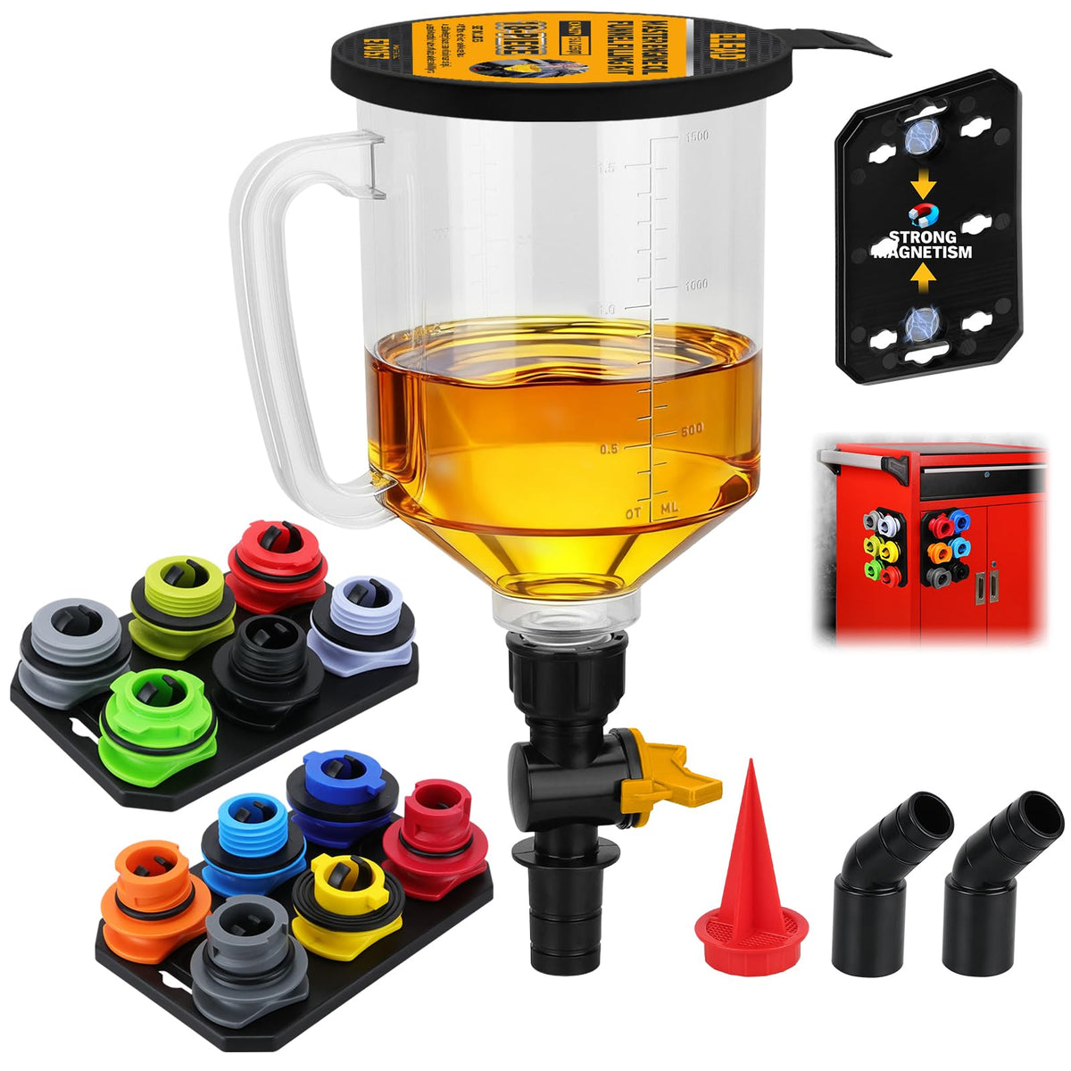 ELEAD complete kit layout showing all pieces and storage convenience