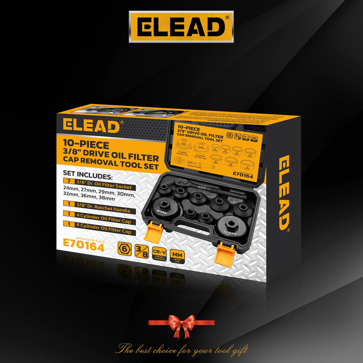ELEAD low-profile socket close-up demonstrating slim reach and better access