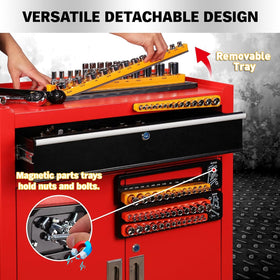 ELEAD magnetic parts tray holding nuts and bolts to reduce lost hardware