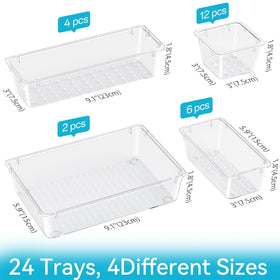 ElegantArray trays arranged inside a drawer for quick-access and tidy benefit