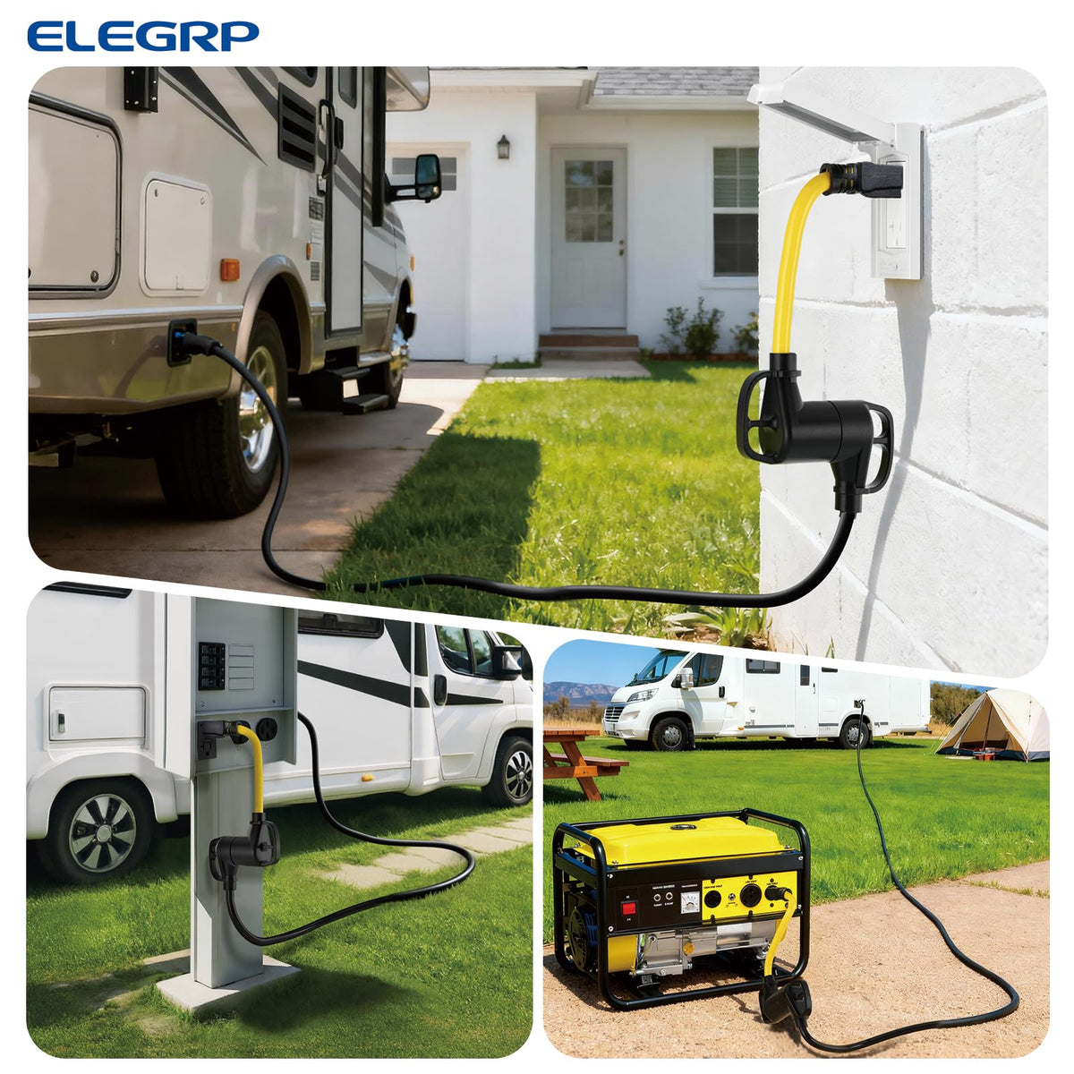 ELEGRP label and specs closeup confirming UL-compatible safety