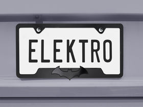 Elektroplate Batman frame close-up of 3D sculpted details for standout texture