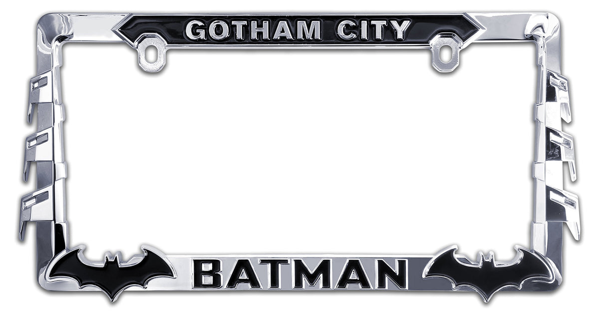 Elektroplate Batman front view frame showing chrome finish and bold branding benefit