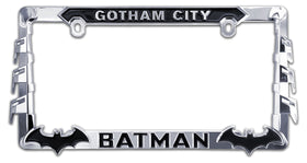 Elektroplate Batman front view frame showing chrome finish and bold branding benefit