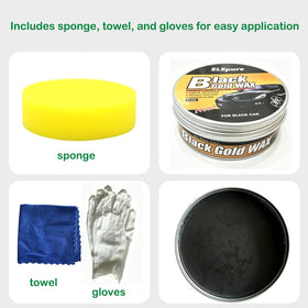 ELEpure open tin revealing smooth carnauba paste texture for even application