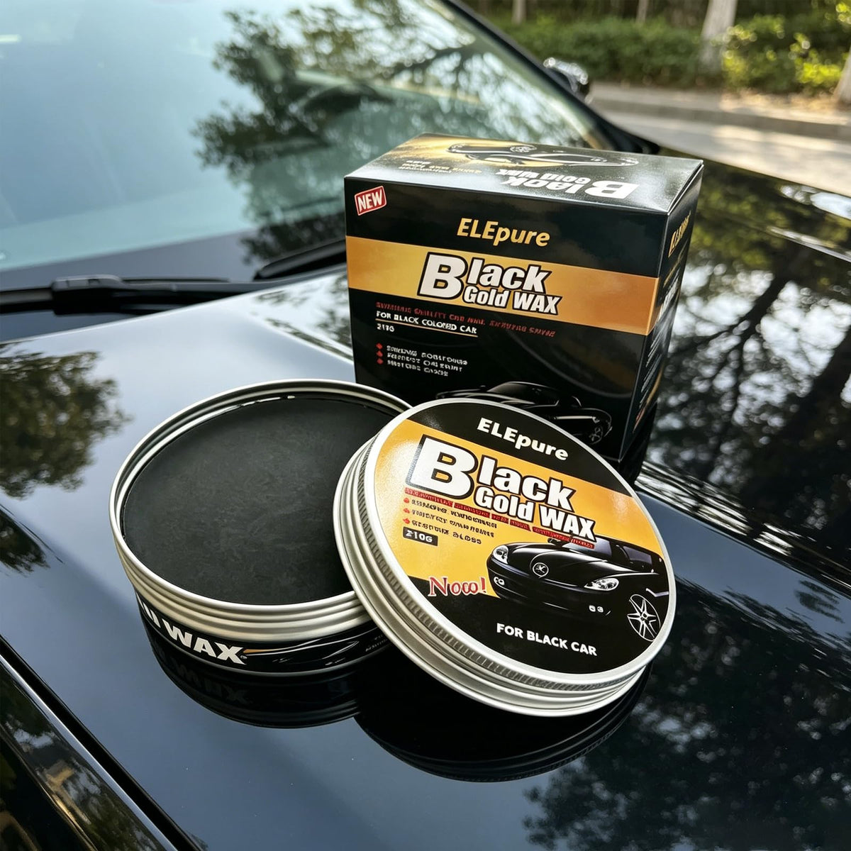 ELEpure label detail highlighting product name and clear usage guidance