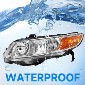 ELH headlight held by hand illustrating size and direct fit advantage