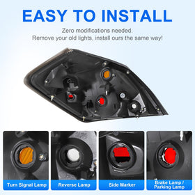 ELH rear housing and mounting points showing plug-and-play installation benefit