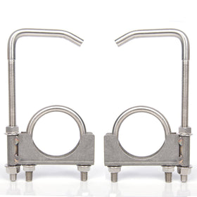eLifecenter clamp and hanger kit front view showing components and benefits
