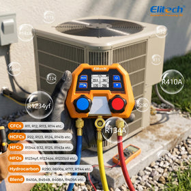Elitech DMG-2SE pictured during drop-test demonstrating Elitech durability on site