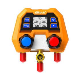 Elitech DMG-2SE front panel showing controls and ports for fast setup