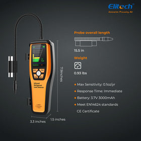 Elitech ILD-200 carrying case with accessories for organized transport and protection