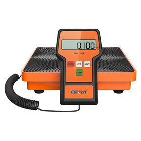 Elitech carrying case open with scale inside for secure transport and on-site protection