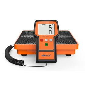 Elitech LMC-100F front packaging showing scale and case for professional protection