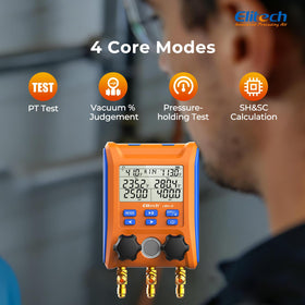 Elitech LMG-10Plus rear view with hanging hook visible and sturdy back design for hands-free work