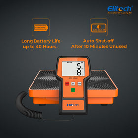 Elitech aluminum-alloy side profile demonstrating durable, lightweight construction