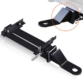 ELITEWILL front view showing hitch receiver and benefits for easy installation