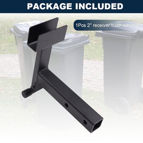 ELITEWILL hitch receiver with included pin and hardware showing ready-to-install benefit