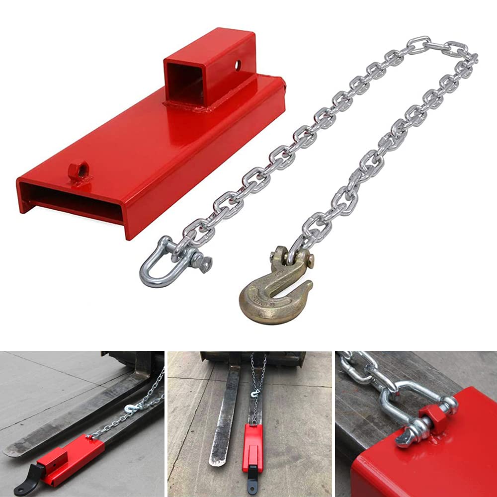 ELITEWILL heavy-duty safety chain detail showing secure anchor for safer towing