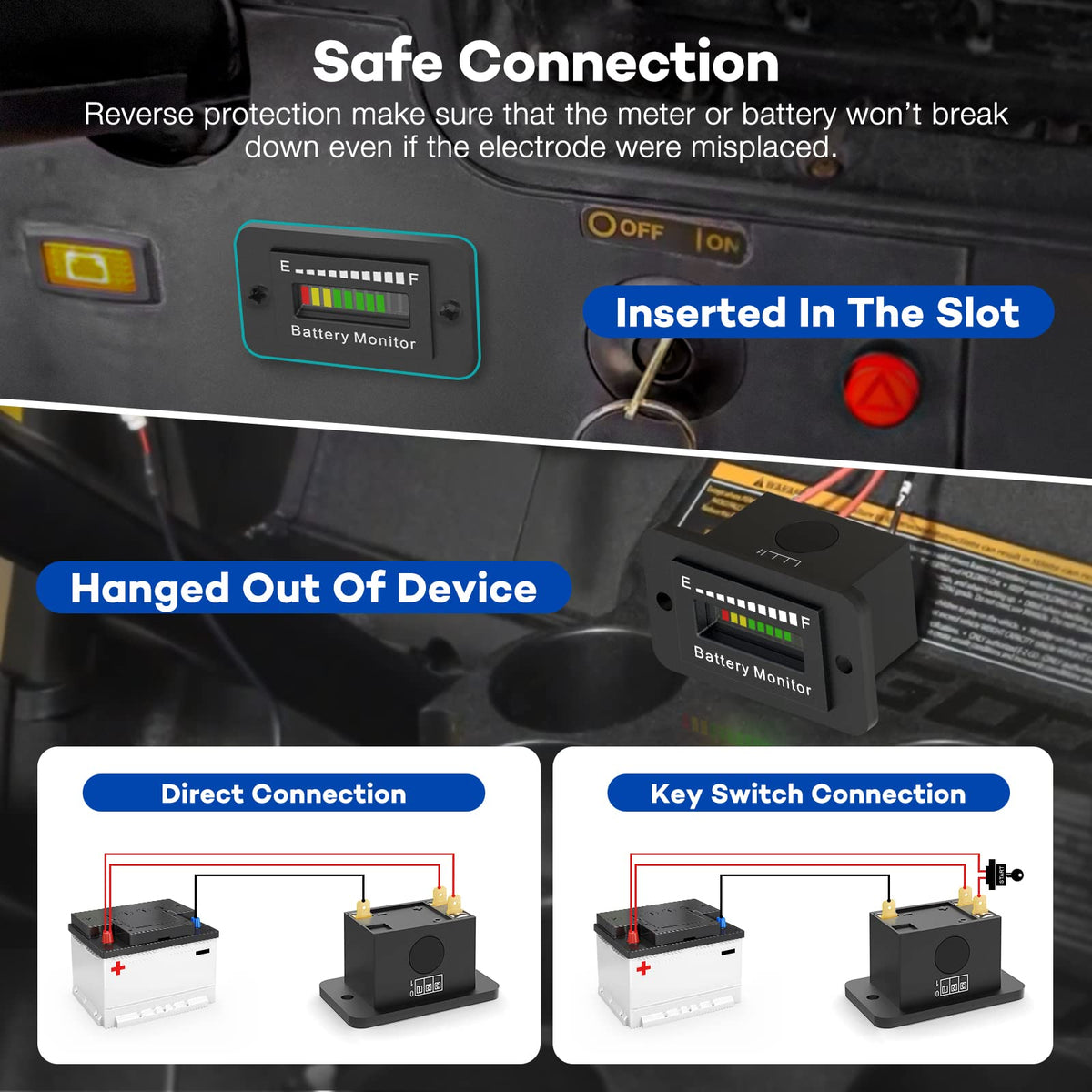ELMCONFIG BM210 held in hand to show compact size for simple installation