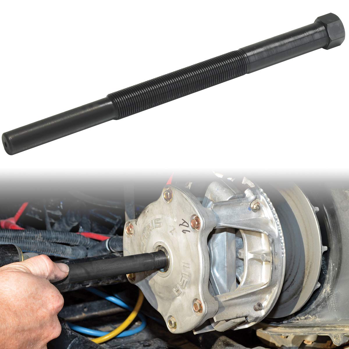 ELONN front view of puller showing robust construction and fit precision