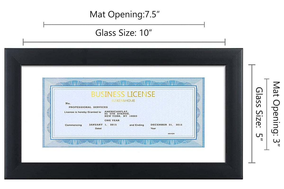 ELSKER&HOME clear shatterproof plexiglass detail protecting documents and reducing risk