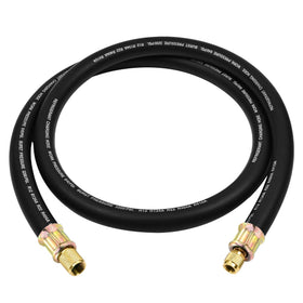 Elyaspedy front view of packaged hose showing model and quick benefits