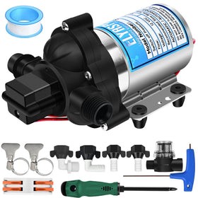 Elyaspedy front view pump showing compact design and reliable pressure