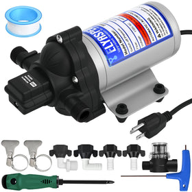 elyaspedy front view pump showing compact design and reliable performance