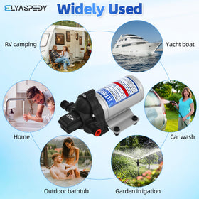 elyaspedy outdoor washdown lifestyle scene highlighting consistent pressure advantage
