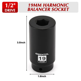 EMENTOL closeup of 6-point profile improving grip and preventing bolt rounding