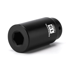 EMENTOL front view 19mm socket showing durable design and quick identification benefit