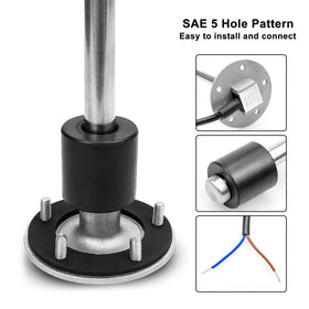 EMIHO installed on boat tank flange demonstrating ready-to-use compatibility
