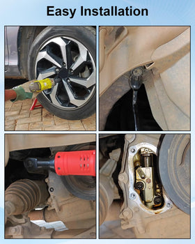 EMIHO in a garage setting with tools, beneficial for DIY replacement convenience