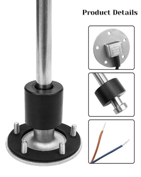 EMIHO sensor mounted on fuel tank demonstrating secure SAE 5-hole installation