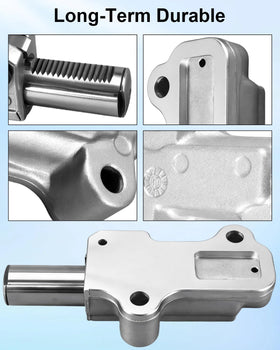 EMIHO side profile with dimensions illustrating direct-fit, no-modification install